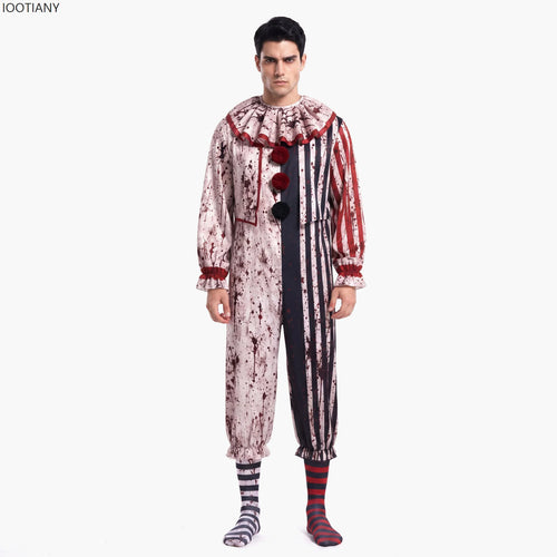 Blodig Cirkus Killer Clown Kostyme til Dame