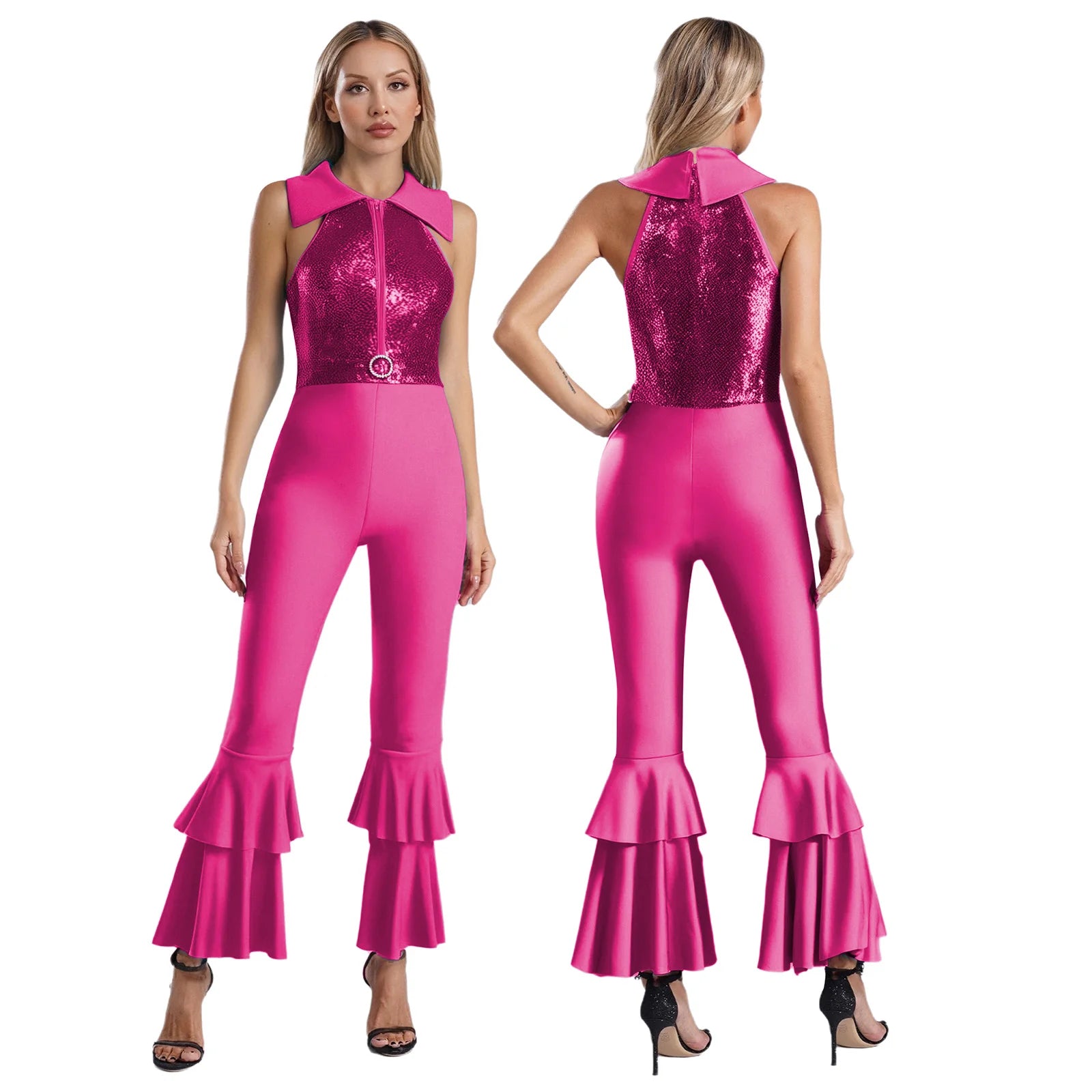 70-talls Disko Jumpsuit for Damer