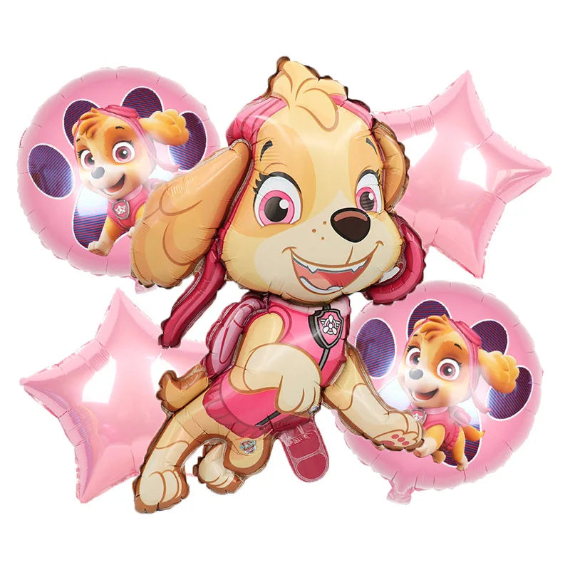 Paw Patrol Bursdagssett – Ballonger, Servise & Banner