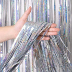 Laser silvery