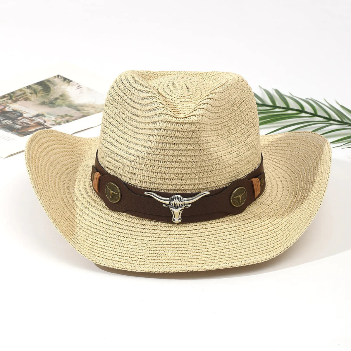 Glitrende Western Cowboyhatt