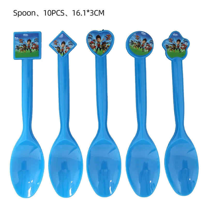 Paw Patrol Bursdagssett – Ballonger, Servise & Banner