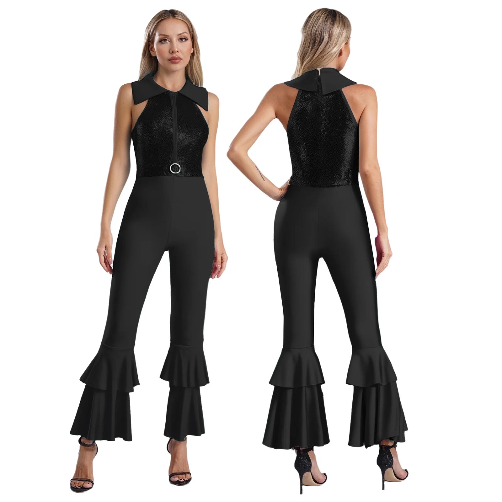 70-talls Disko Jumpsuit for Damer