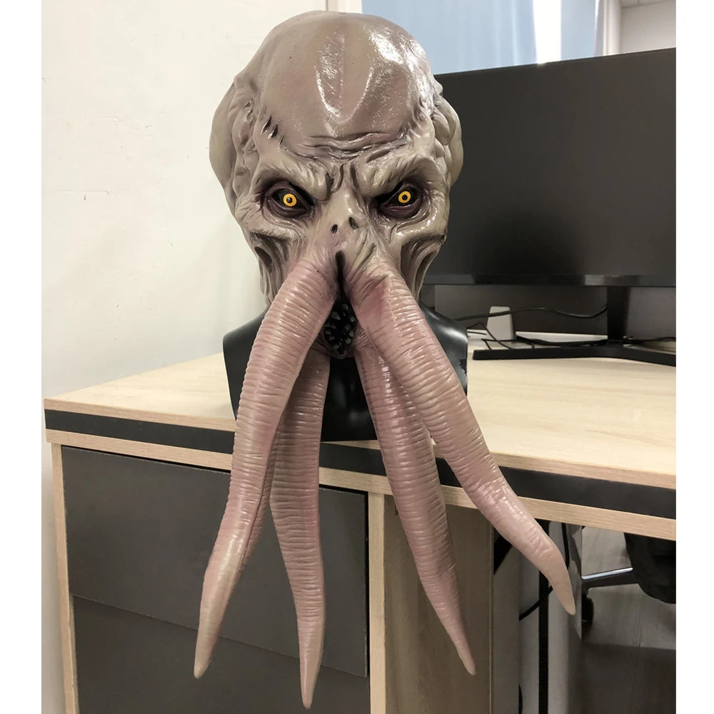 Baldur's Gate 3 Mind Flayer Lateksmaske
