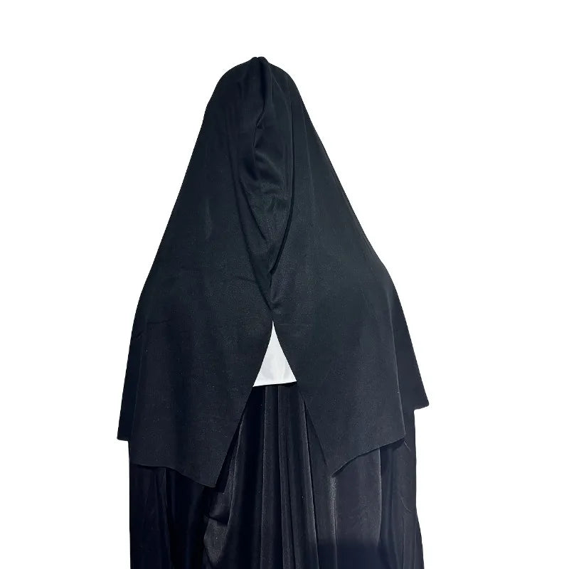 Skremmende Nonne Lateksmaske