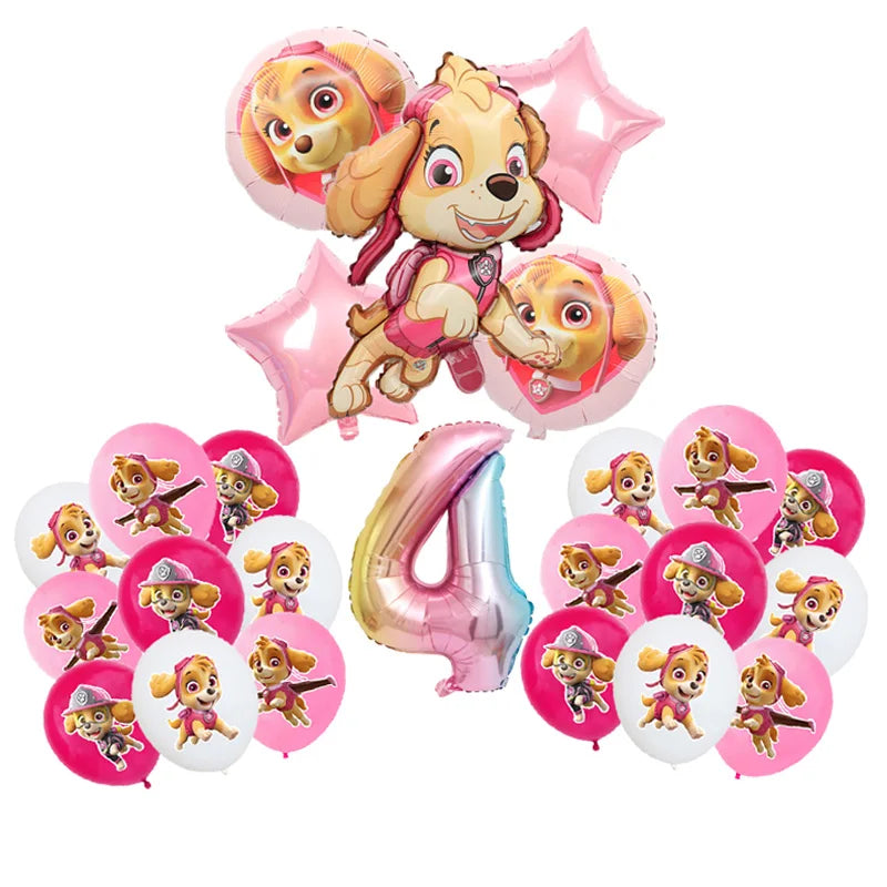 Paw Patrol Skye Rosa Bursdagsservise