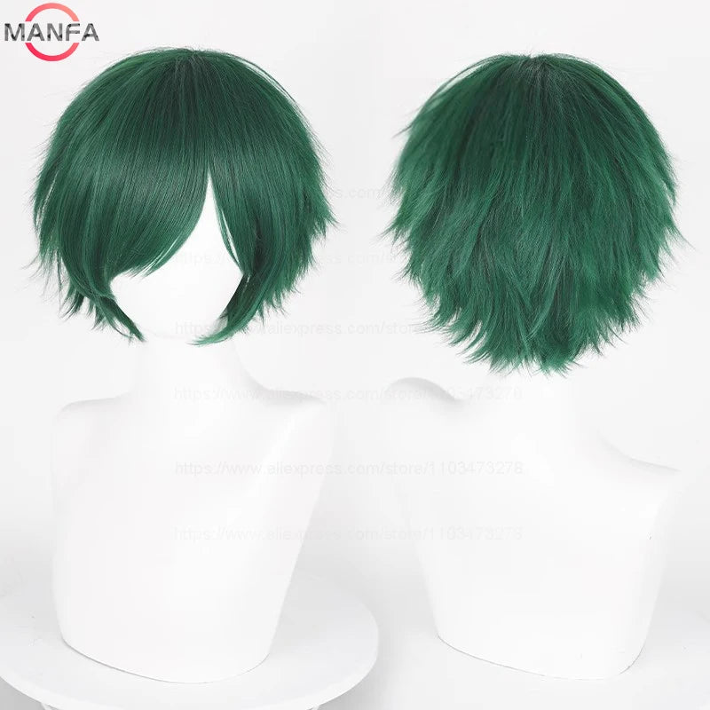 Kort Rett Cosplay-Parykk (30 cm)