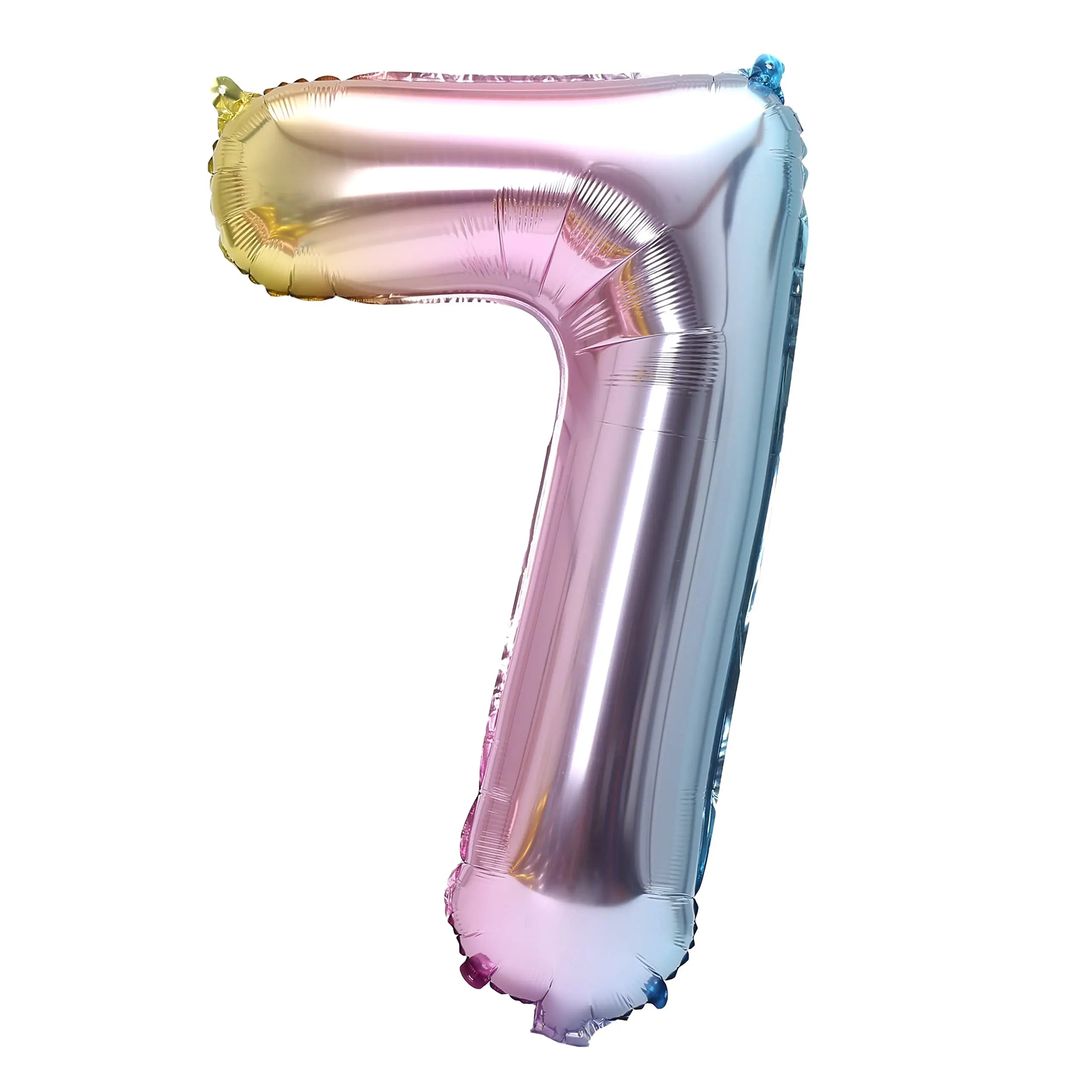 Stor Regnbue Tall-Folieballong 80cm (0-9)