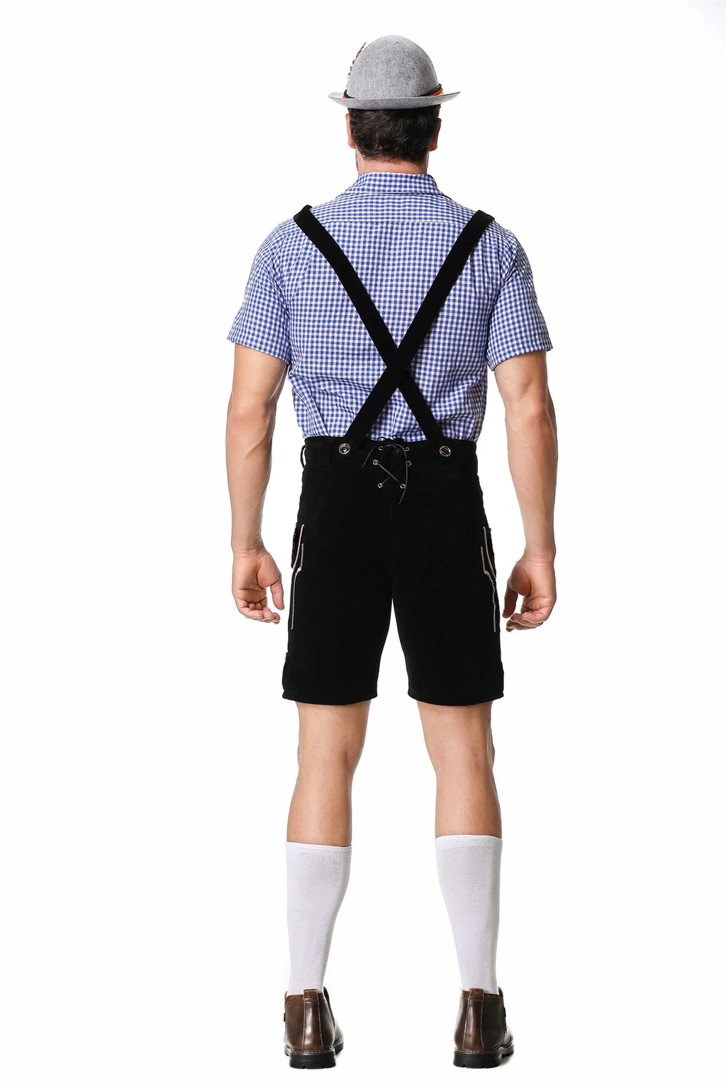 Komplett Lederhosen Oktoberfest Kostymesett til Herre