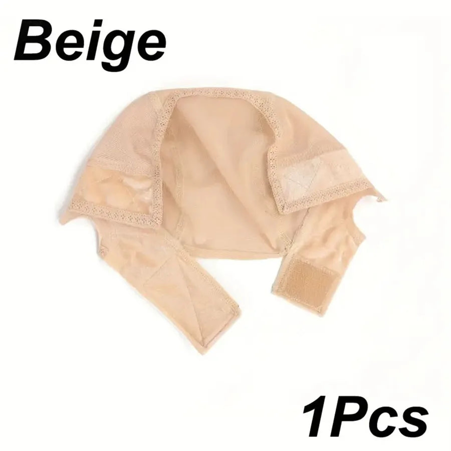 Justerbar HD Lace Parykkhette med Fløyelsbånd