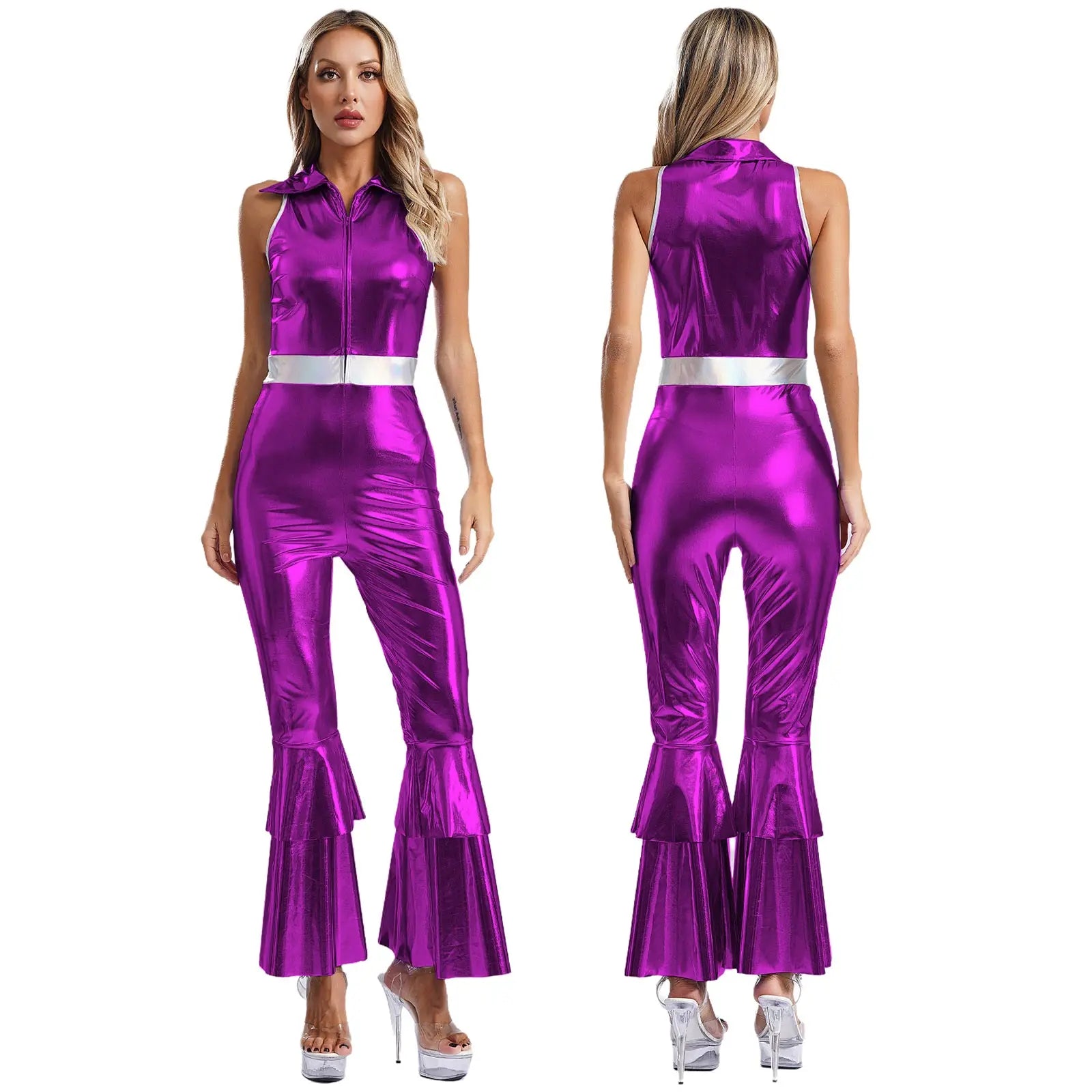 70-talls Disko Jumpsuit for Damer