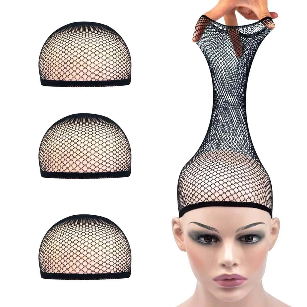 Pustende Netting-Parykkhette (Fishnet)