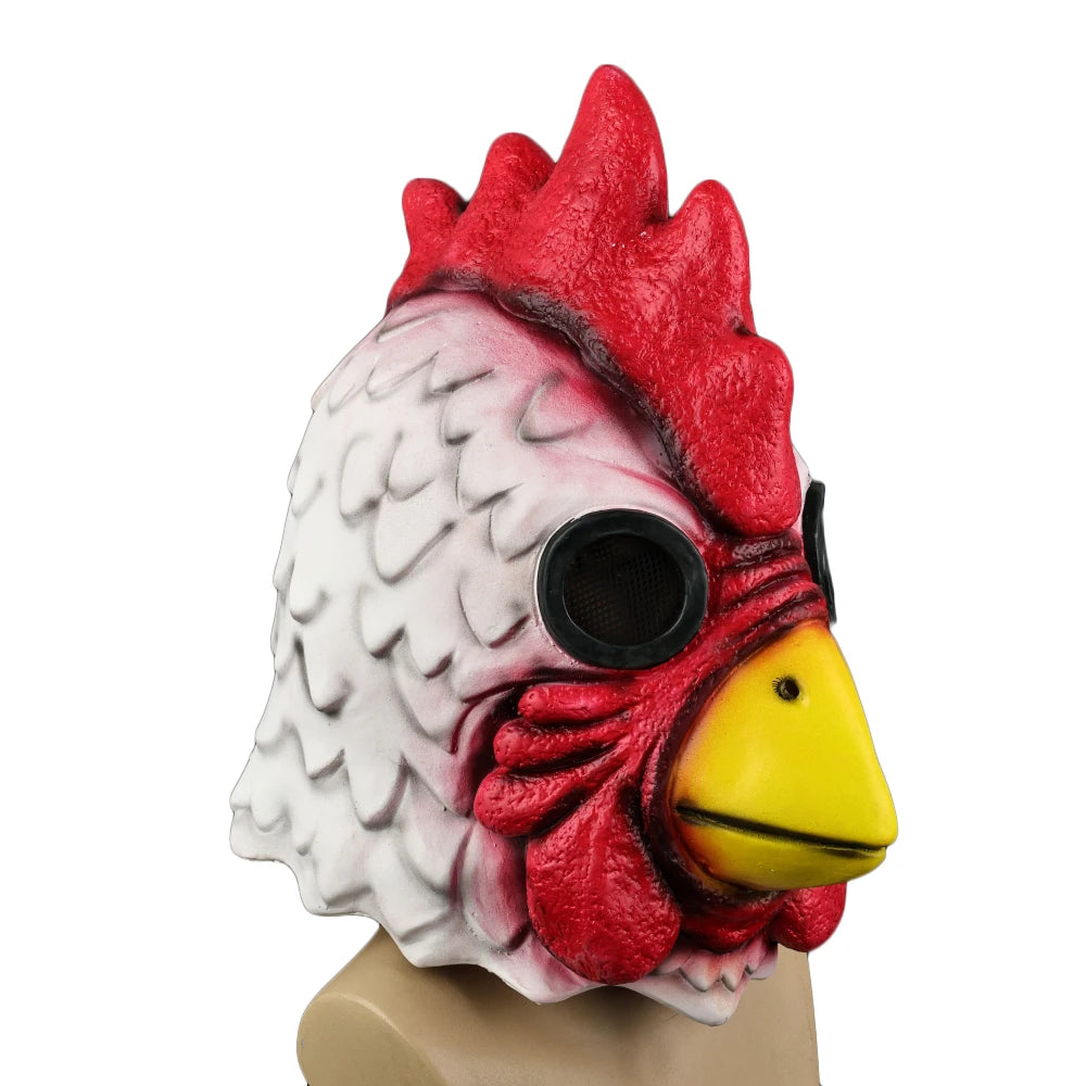 Hotline Miami Hane / Kylling Lateksmaske