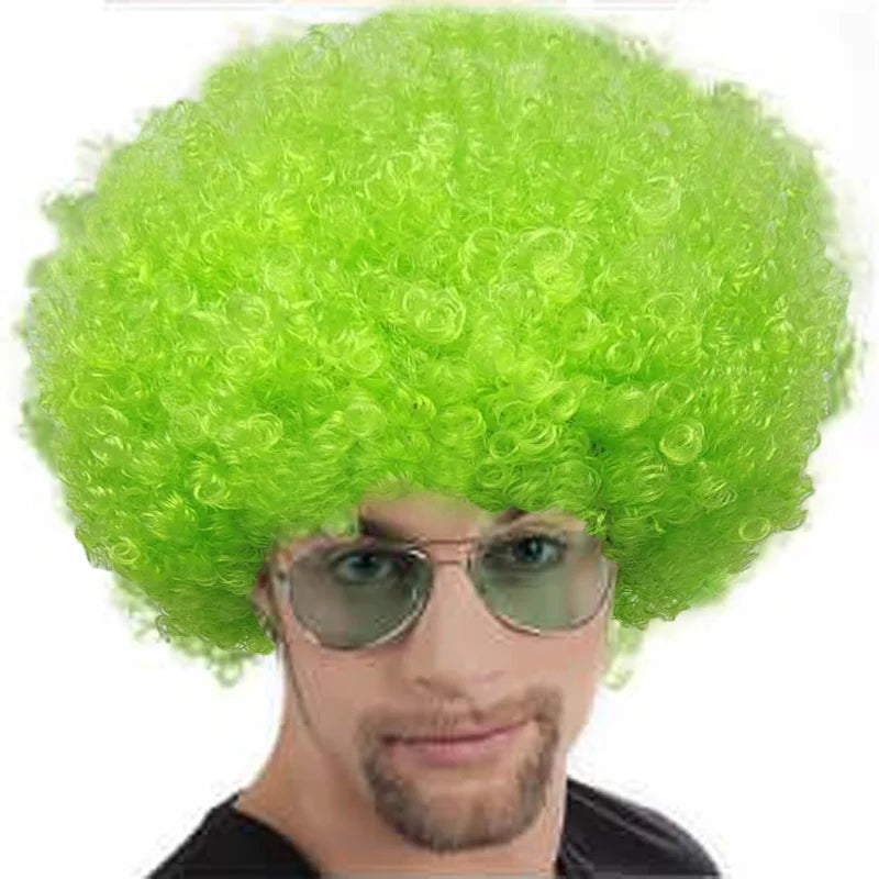 Klassisk Afro Puff Klovneparykk