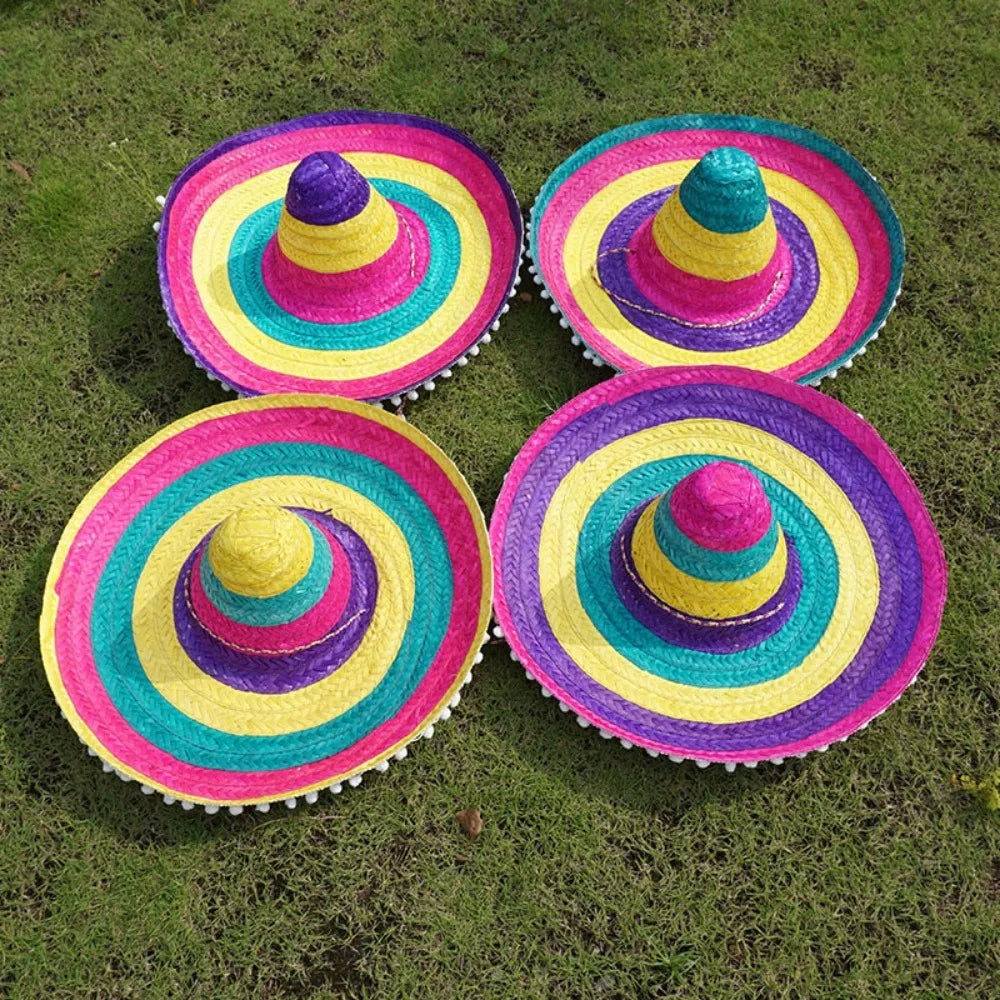 Fargerik Meksikansk Sombrero