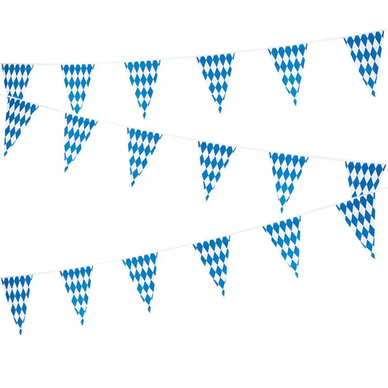Oktoberfest Plast Vimpelrekke 10 Meter