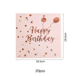 20-pakning napkins
