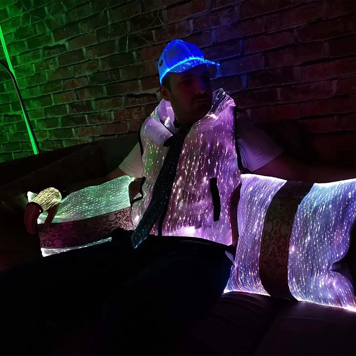 LED Lysende Caps