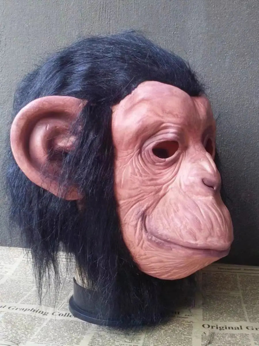 King Kong Gorilla Lateksmaske