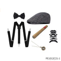 1920-tallet Gatsby Gangster Kostymesett for Menn