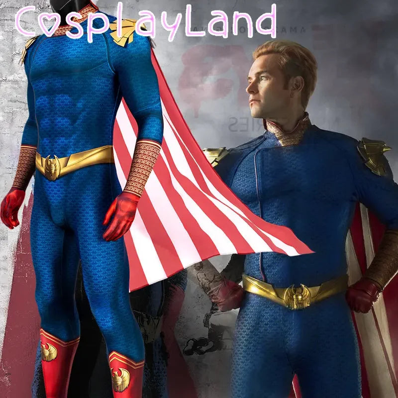 Homelander Cosplay Kostyme