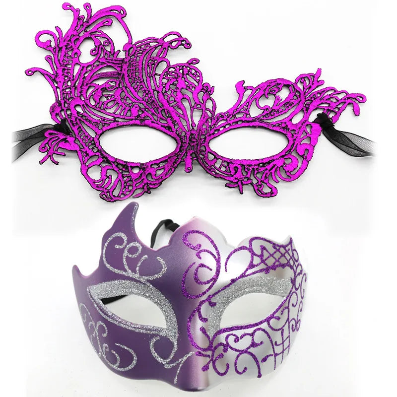 Sommerfugl Maskeradesett for Par (2 stk)