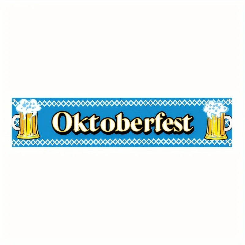 Oktoberfest Ølhage Feiringsbanner (45 x 200 cm)