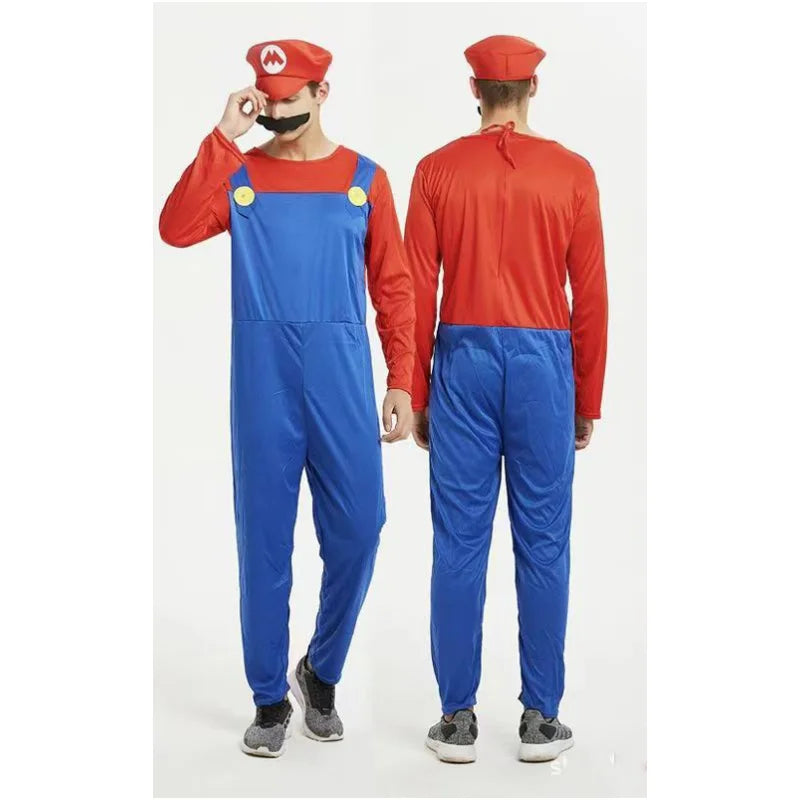 Super Mario Bros Luigi Eksklusivt Kostymesett