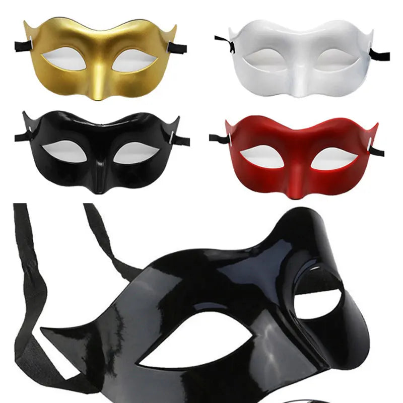 Retro Gentleman & Dronning Halvmaske
