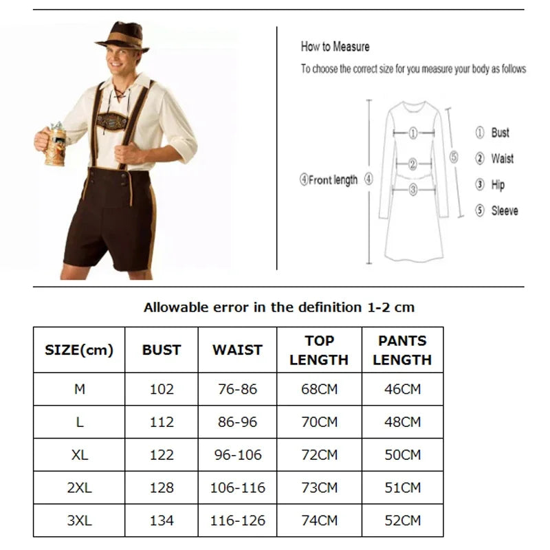 Oktoberfest Kostyme for Par – Bayersk Ølfest Antrekk