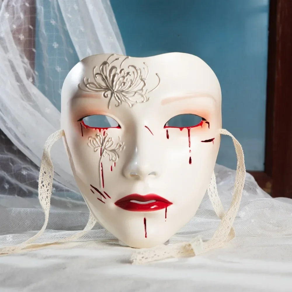 Tradusjonell Asiatisk Maskeradadmaske for Herre
