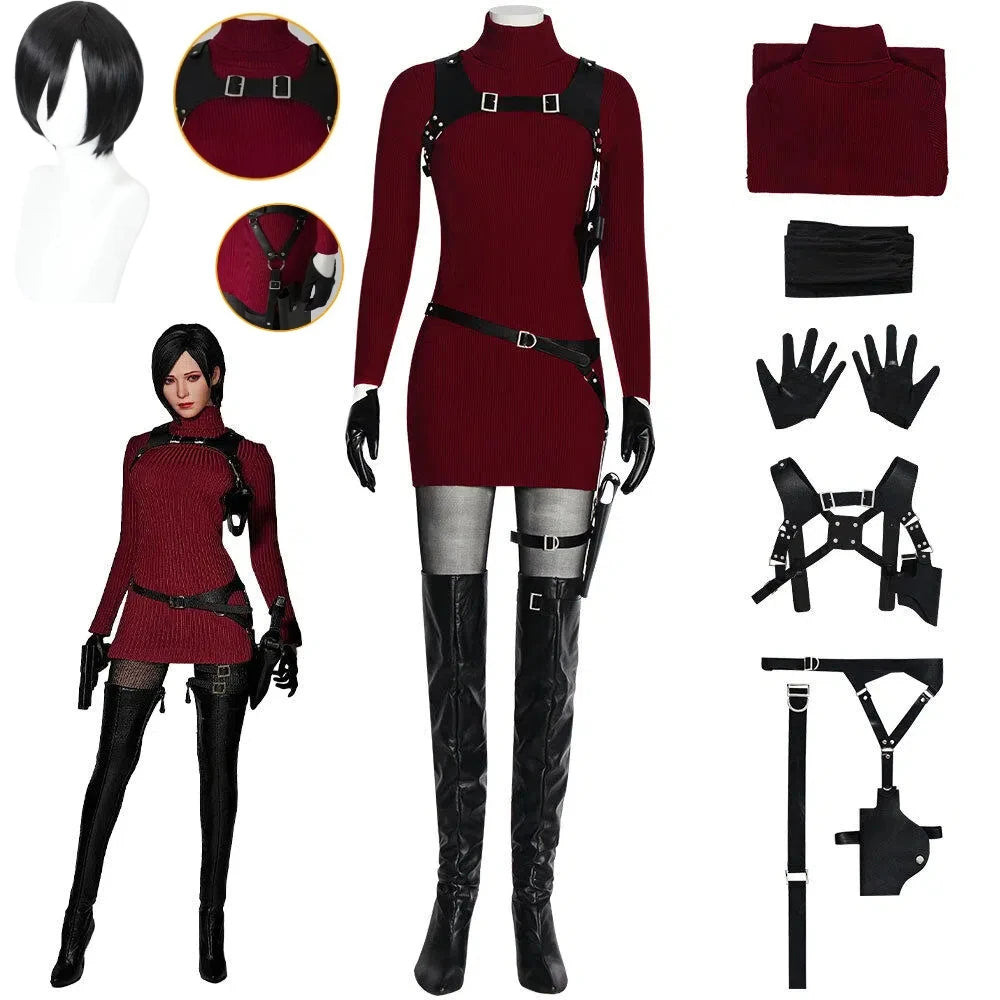 Resident Evil Ada Wong Cosplay Sett