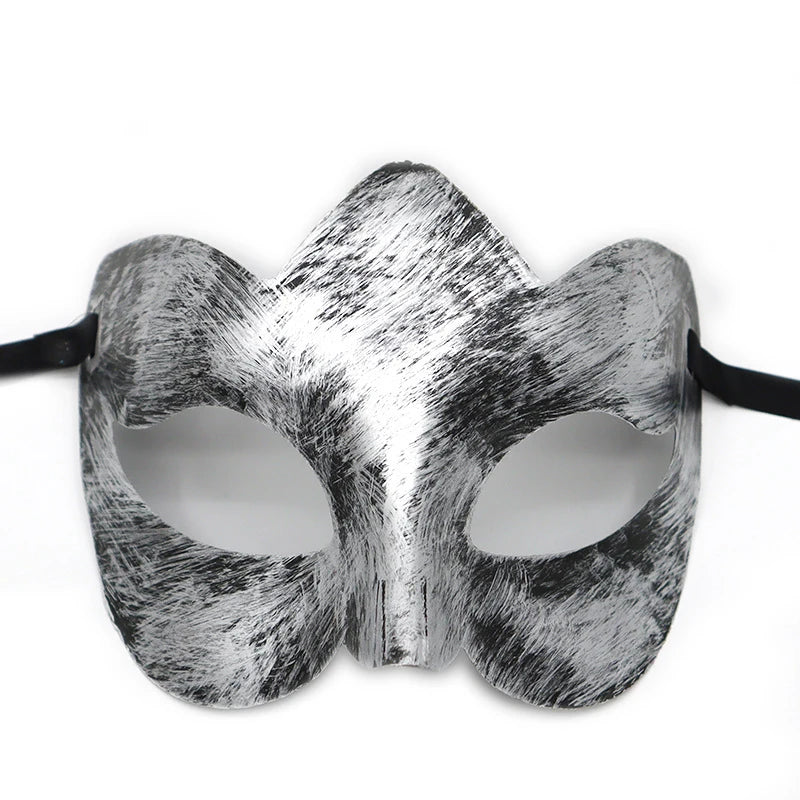 Vintage Prins Maskeradadmaske med Krone