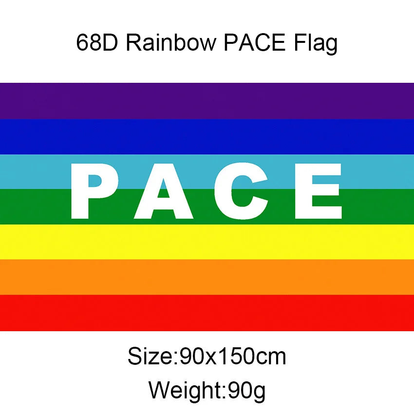 Fargerikt Pride-Flagg og Tapestri Banner