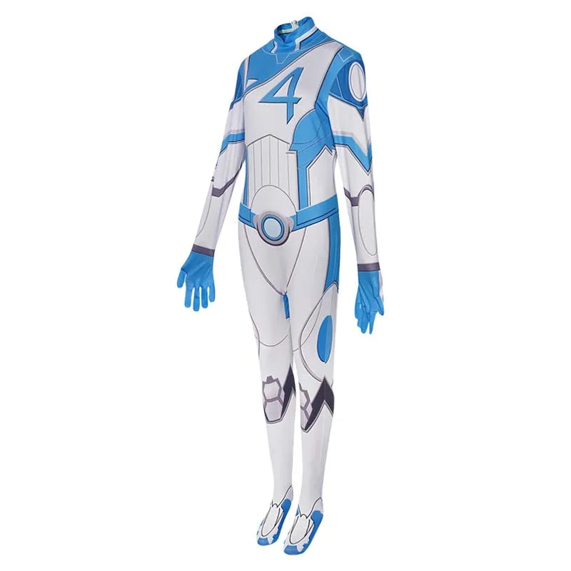 Invisible Woman Cosplay Drakt