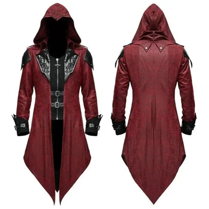 Assassin's Creed Cosplay Jakke - Middelalder Hettejakke