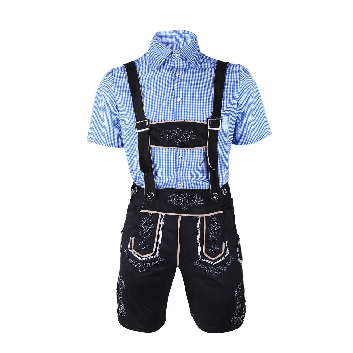 Komplett Lederhosen Oktoberfest Kostymesett til Herre