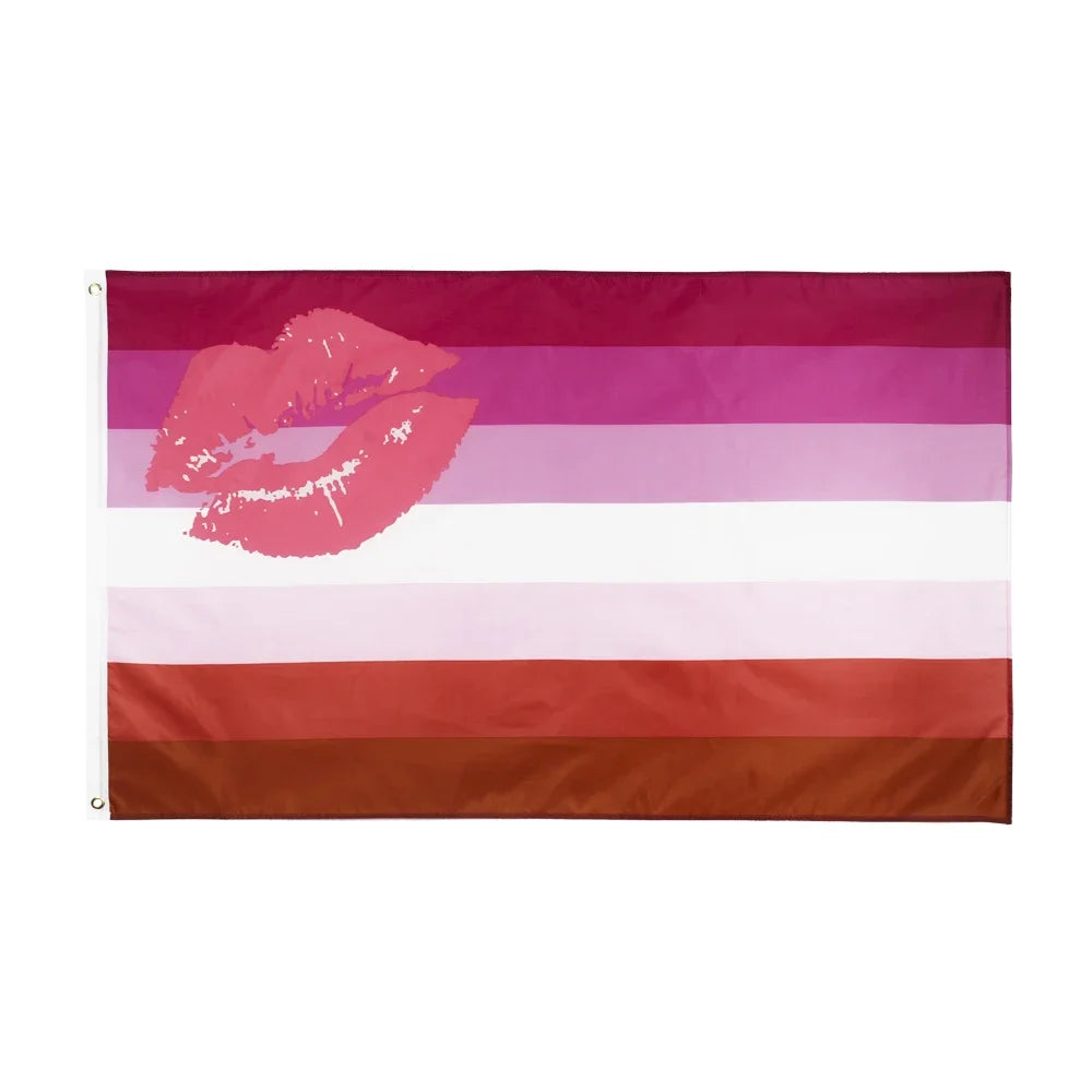 Fargerikt Pride-Flagg og Tapestri Banner