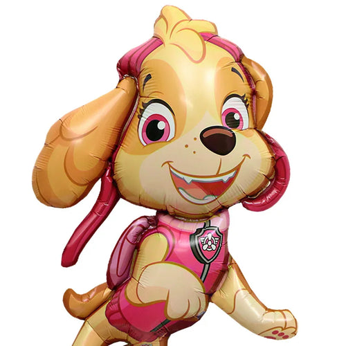 4-Pakning Paw Patrol Figurballonger i Folie