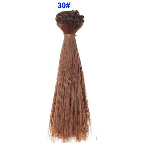 Dukkehår / BJD Parykk-Tresse (15–25 cm)