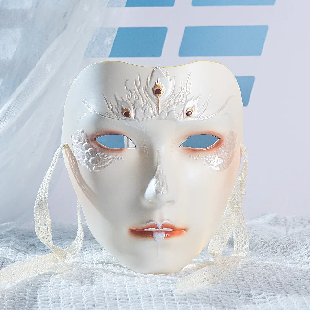 Tradusjonell Asiatisk Maskeradadmaske for Herre
