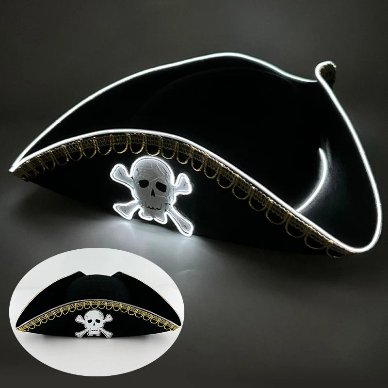 Glitrende Western Cowboyhatt
