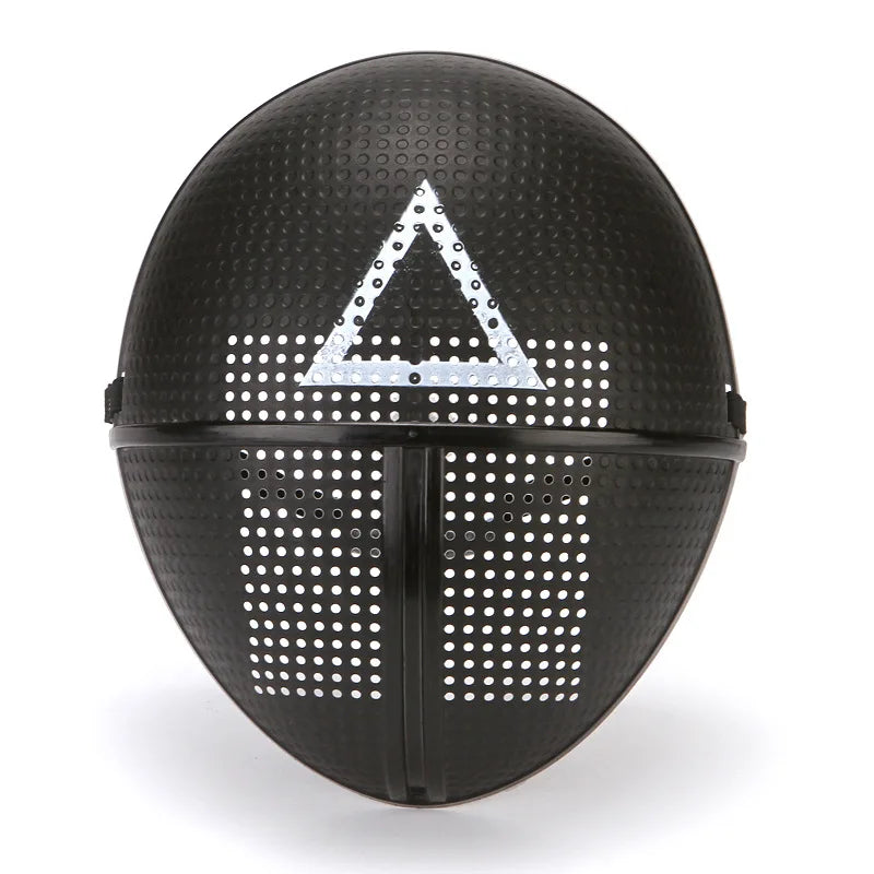 Rosa Jumpsuit Kostymesett med Maske