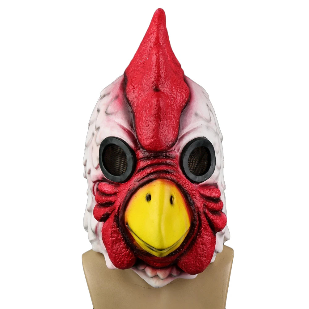 Hotline Miami Hane / Kylling Lateksmaske