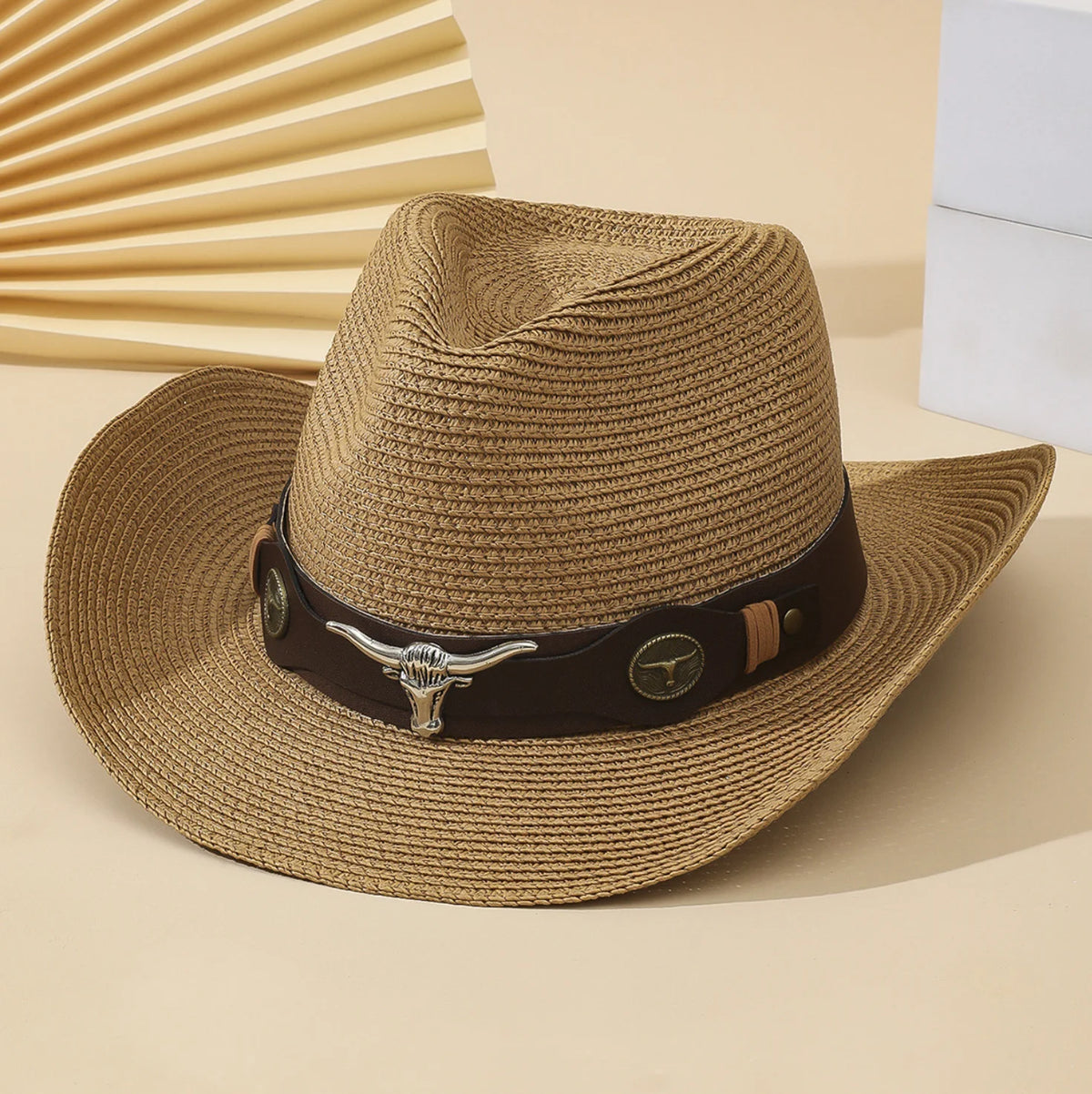Glitrende Western Cowboyhatt