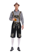 3-Delers Lederhosen Oktoberfest Antrekk for Menn