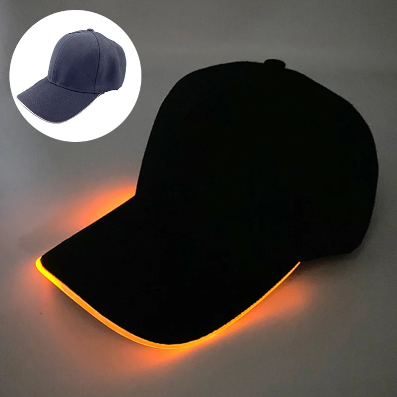 LED Lysende Caps