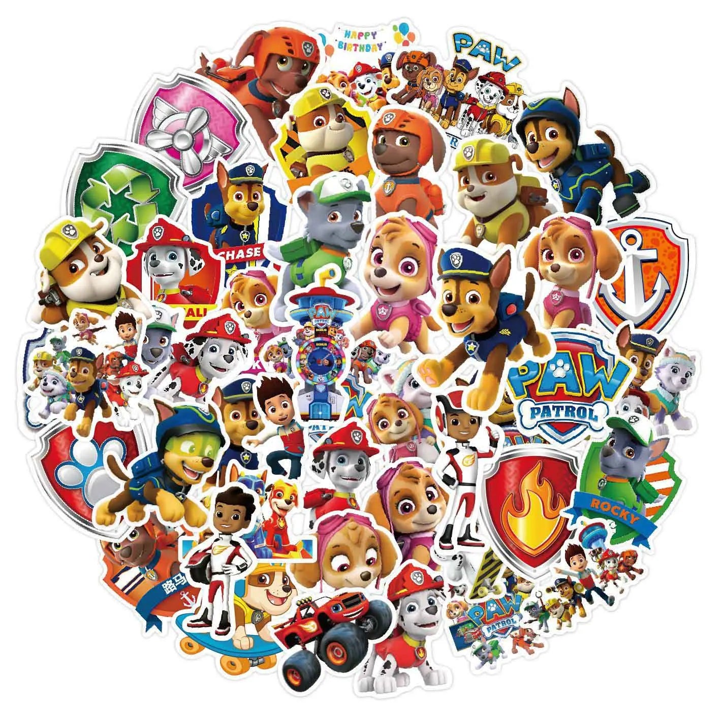 Paw Patrol Skye Rosa Bursdagsservise