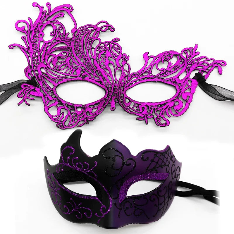 Sommerfugl Maskeradesett for Par (2 stk)