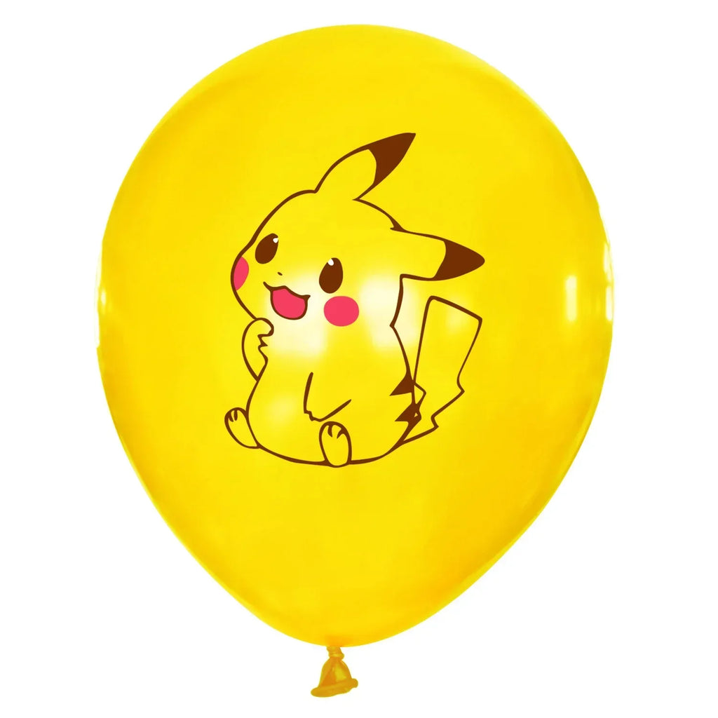 Pokémon Pikachu Latexballonger Sett